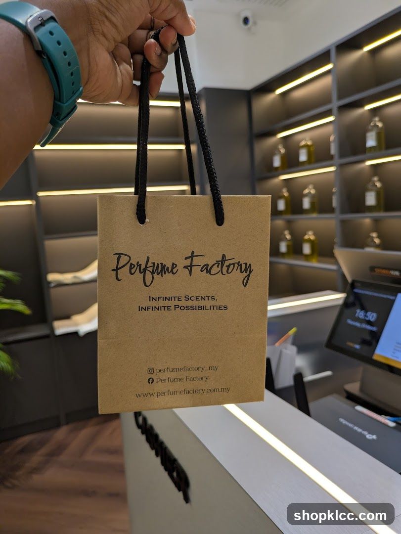 Perfume Factory Shopping Bag