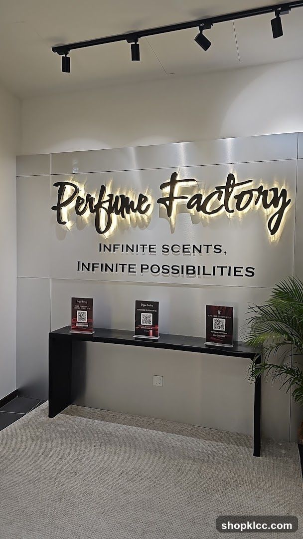 Perfume Factory Signage