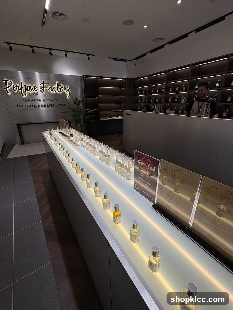 Perfume Factory Interior