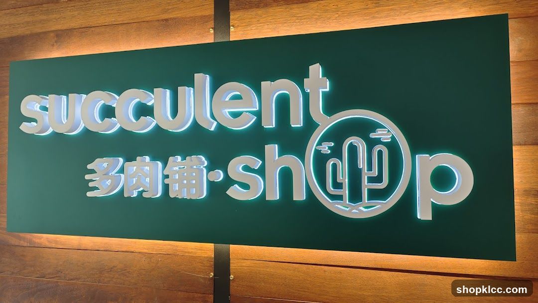Succulent Shop Sign