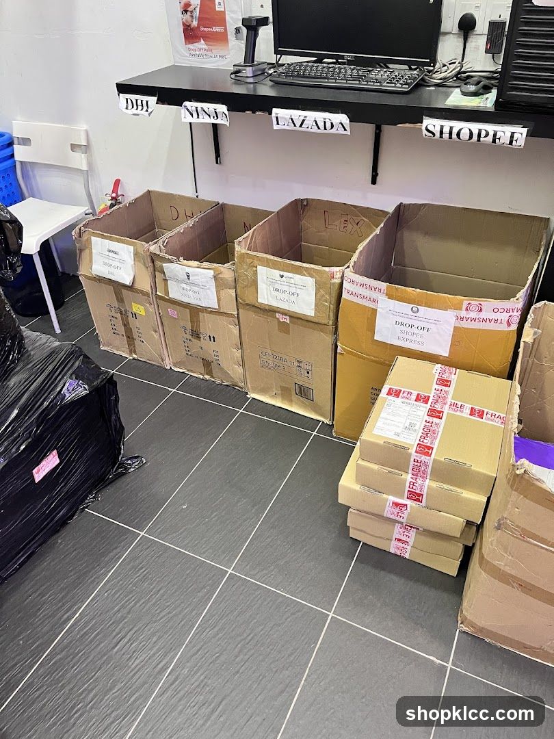 Package Drop-off Area