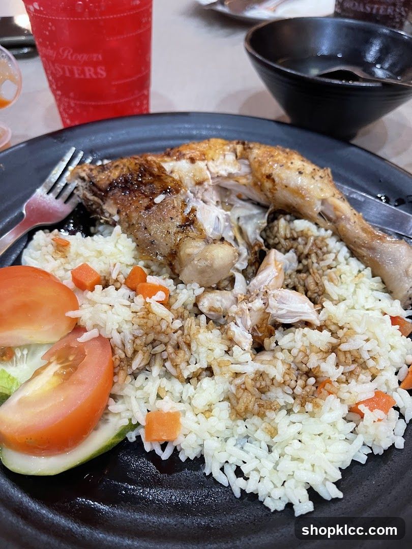 Roast Chicken with Rice