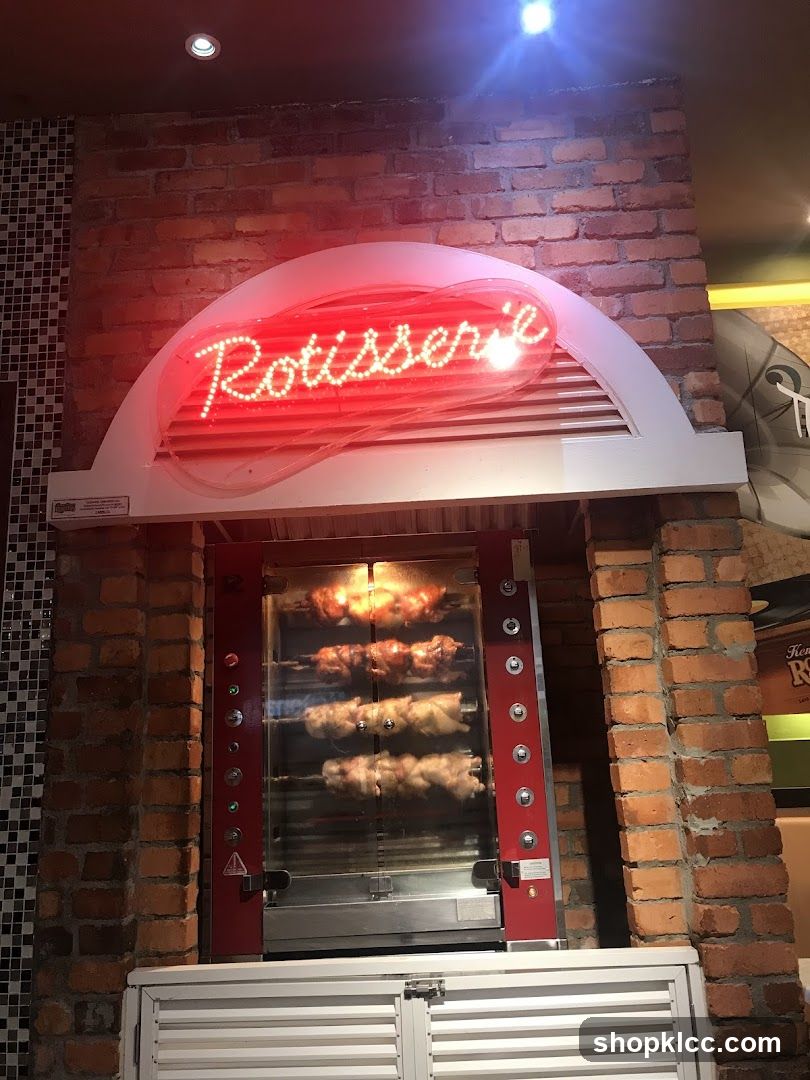 Rotisserie Chicken Display