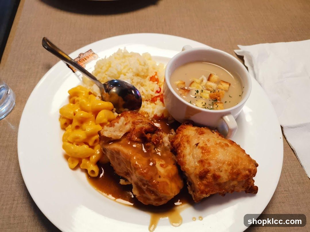 Chicken and Macaroni Plate