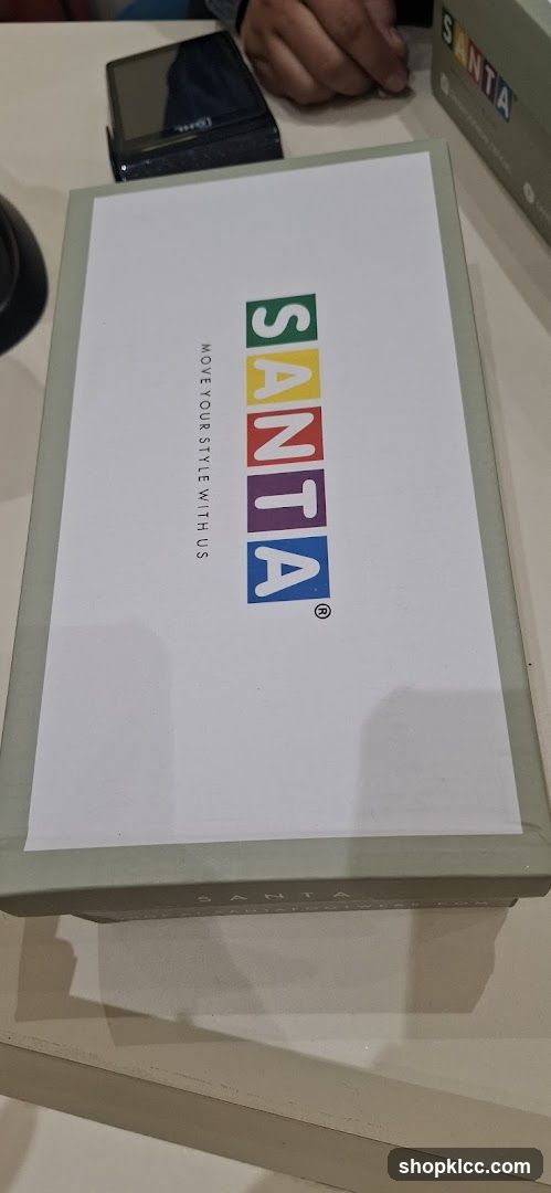 Santa Footwear Box