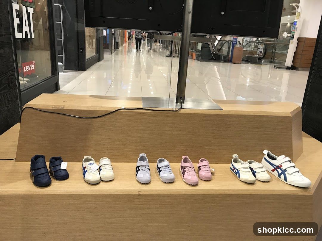 Children's Shoes Display