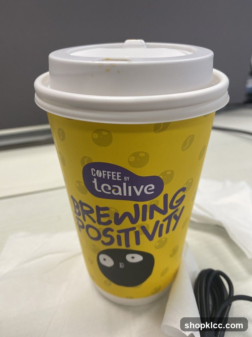 Tealive Coffee Cup