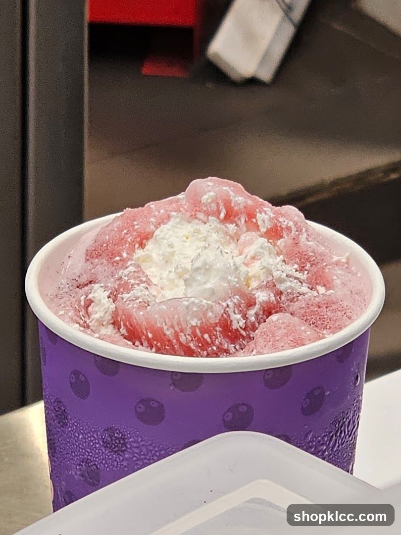 Shaved Ice Dessert