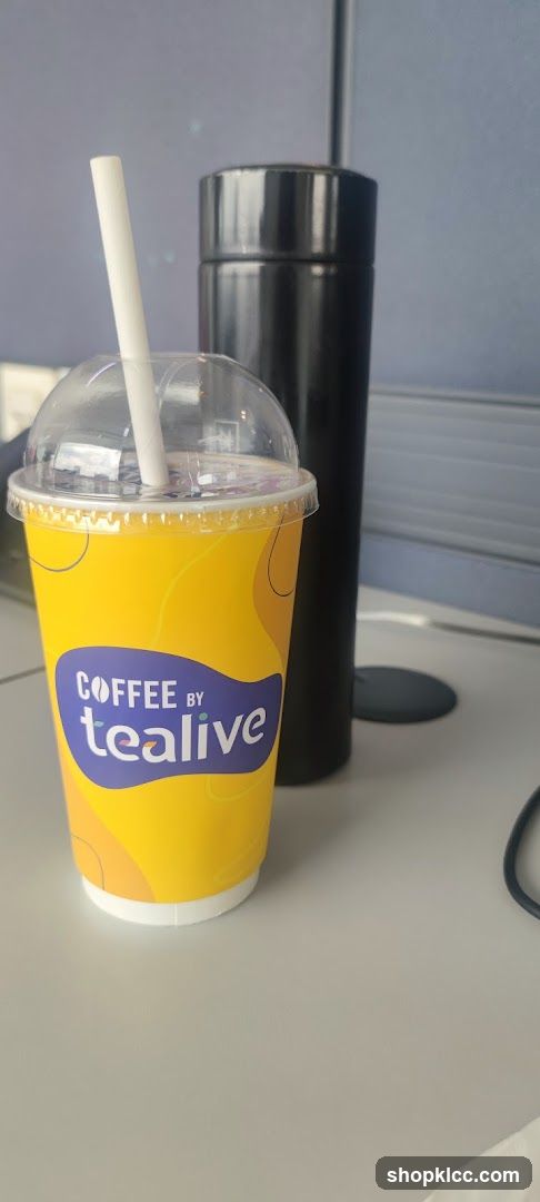 Coffee by Tealive cup