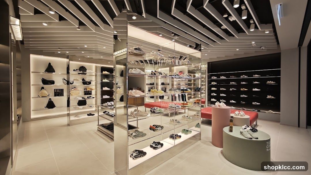 Modern Shoe Store Interior