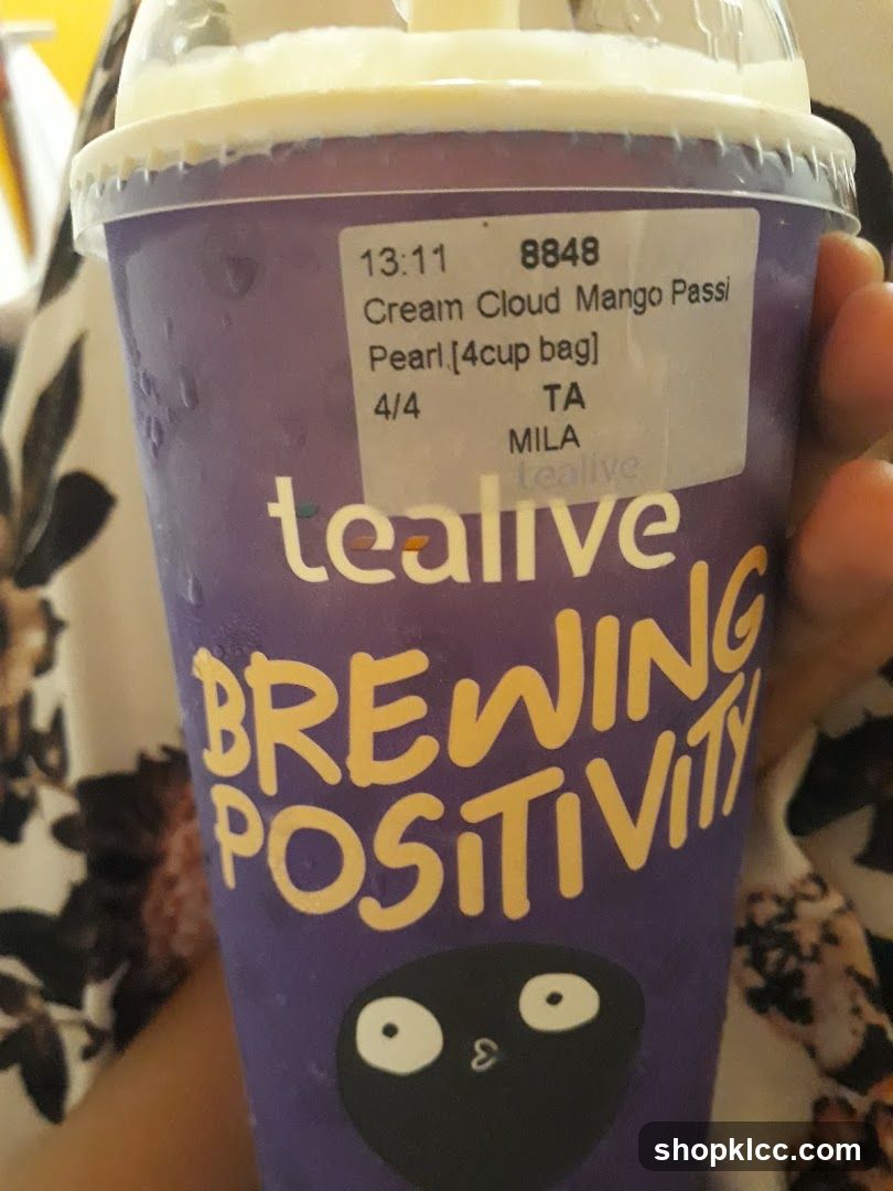 Tealive Drink