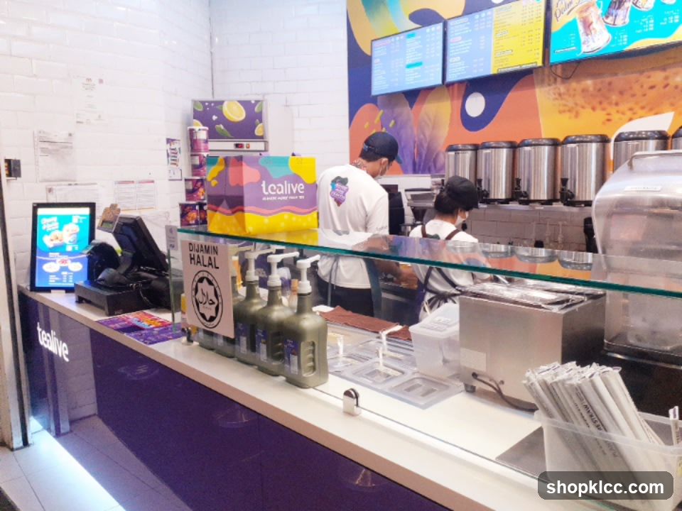 Tealive Counter