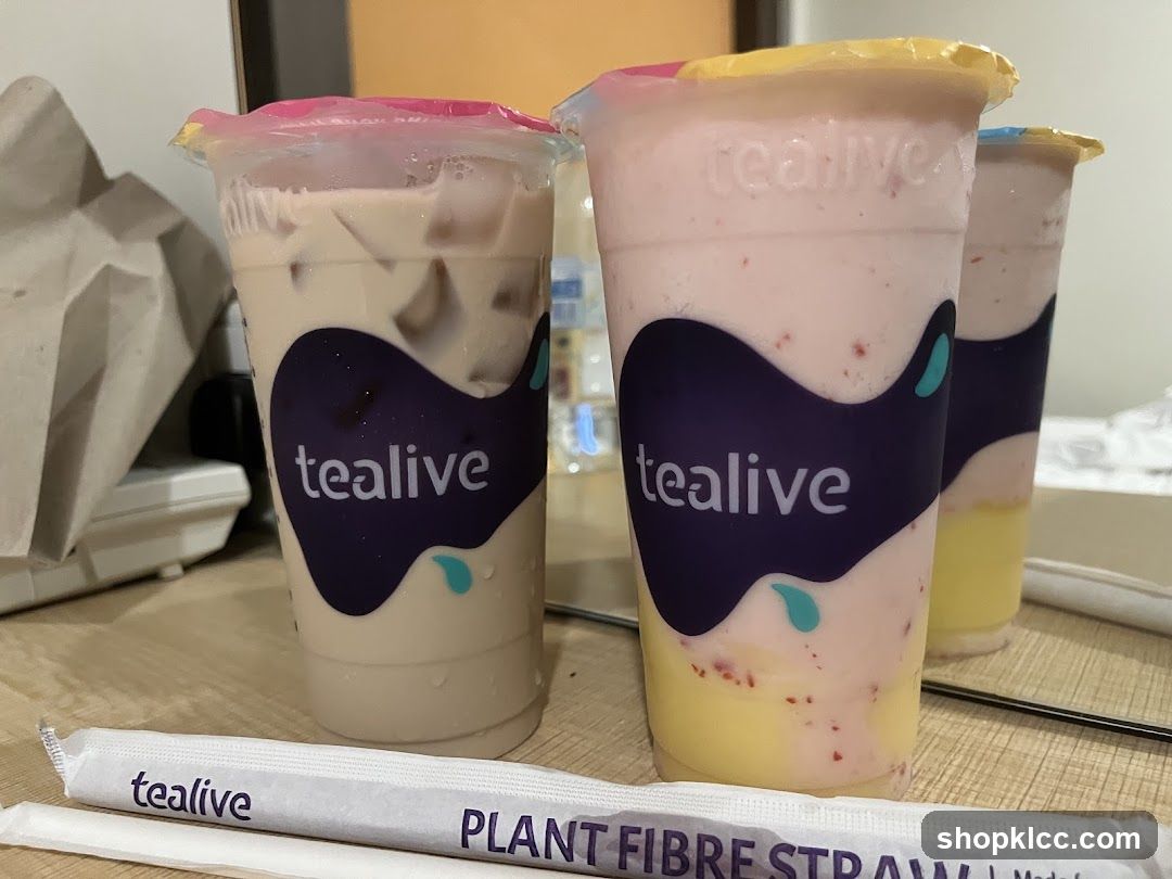 Tealive Drinks