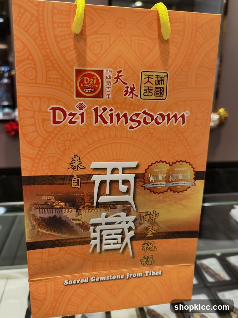Dzi Kingdom Shopping Bag