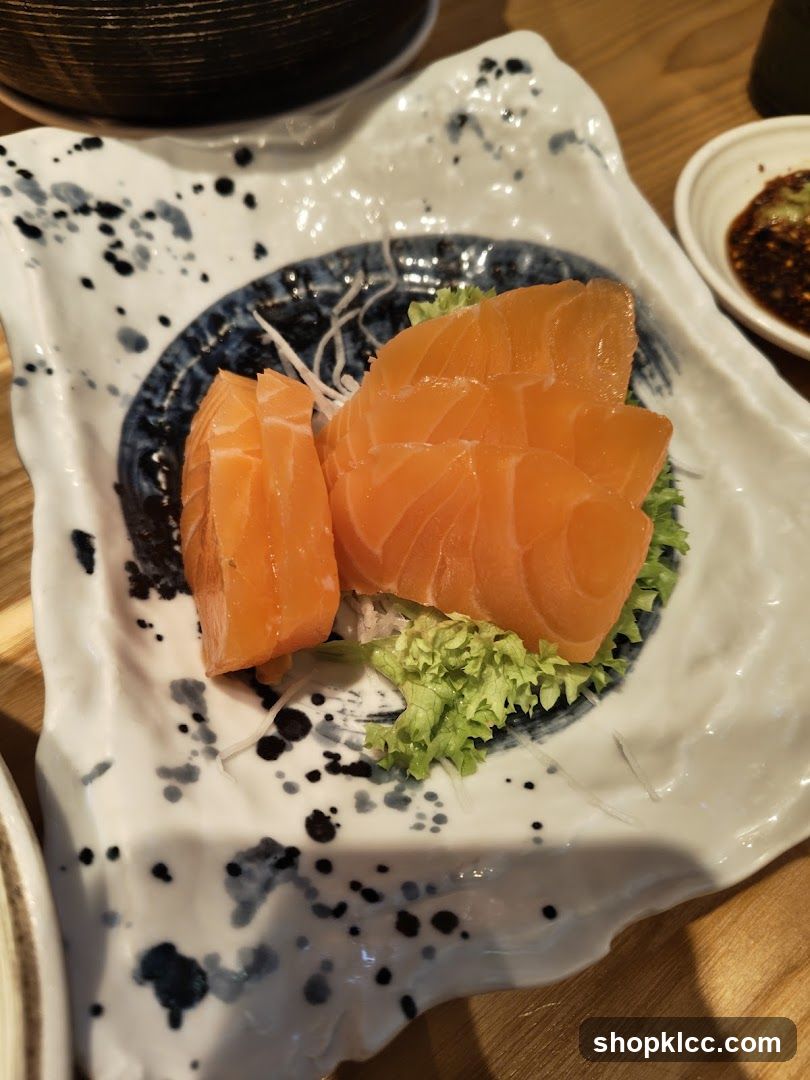 Salmon Sashimi