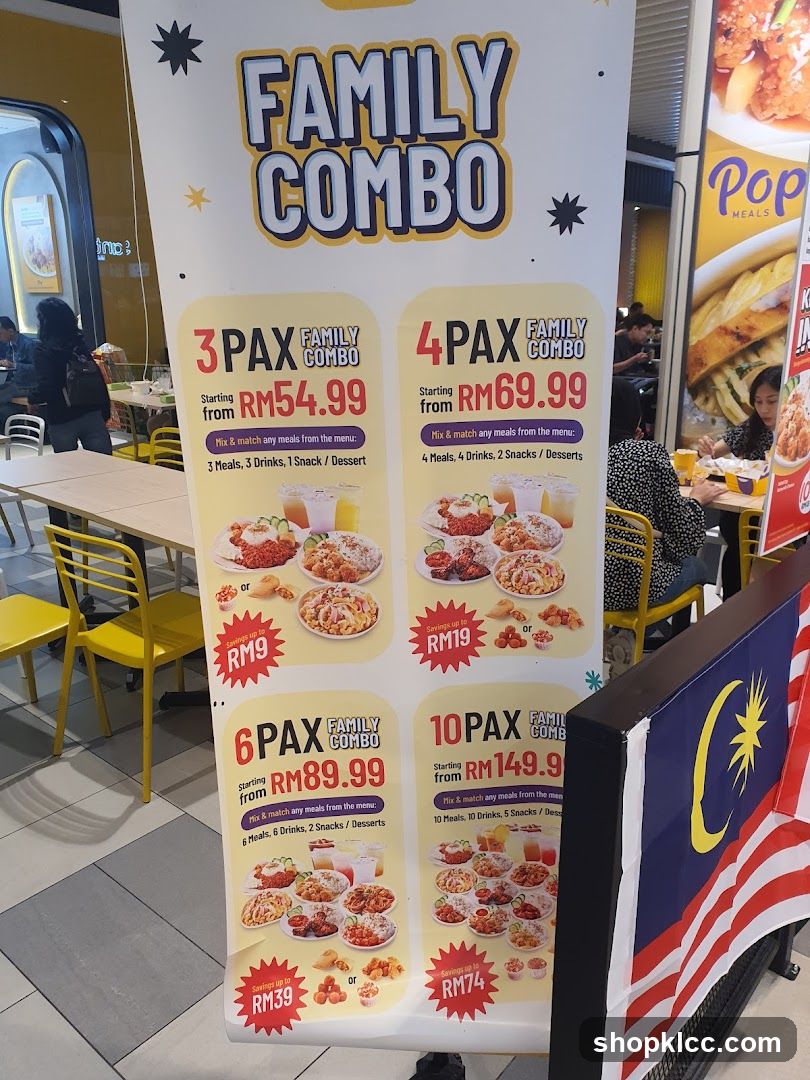 Family Combo Menu