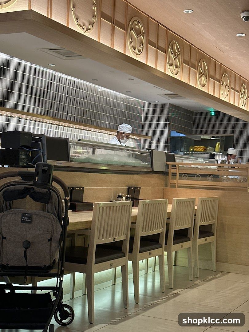 Sushi Restaurant Interior