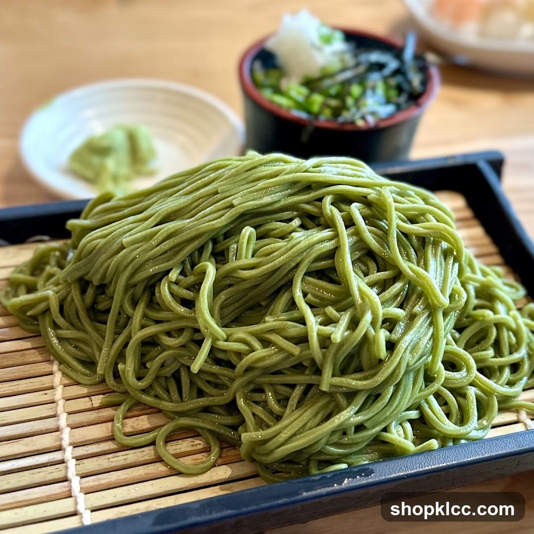Green Soba Noodles