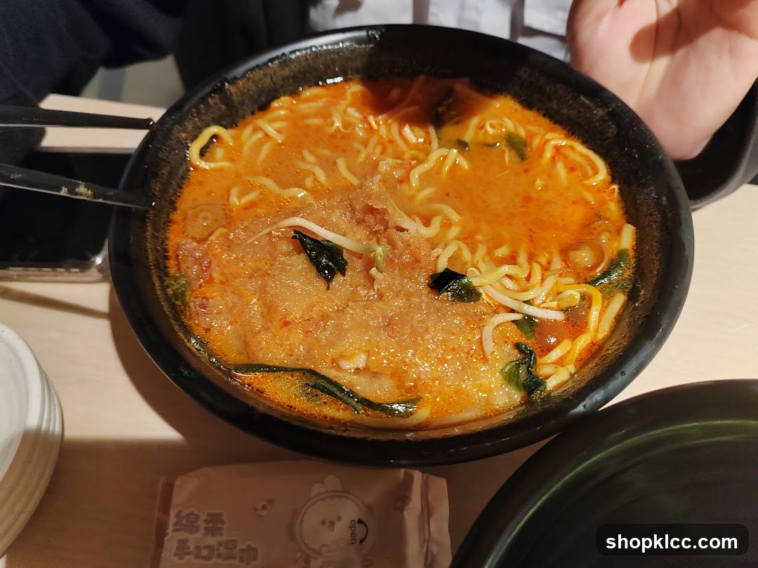 Spicy Noodle Soup