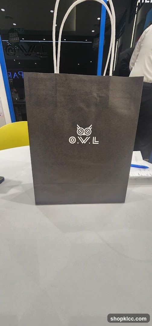 Shopping Bag with Owl Logo