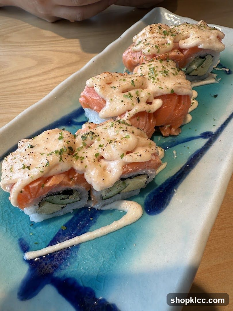 Salmon Sushi Rolls
