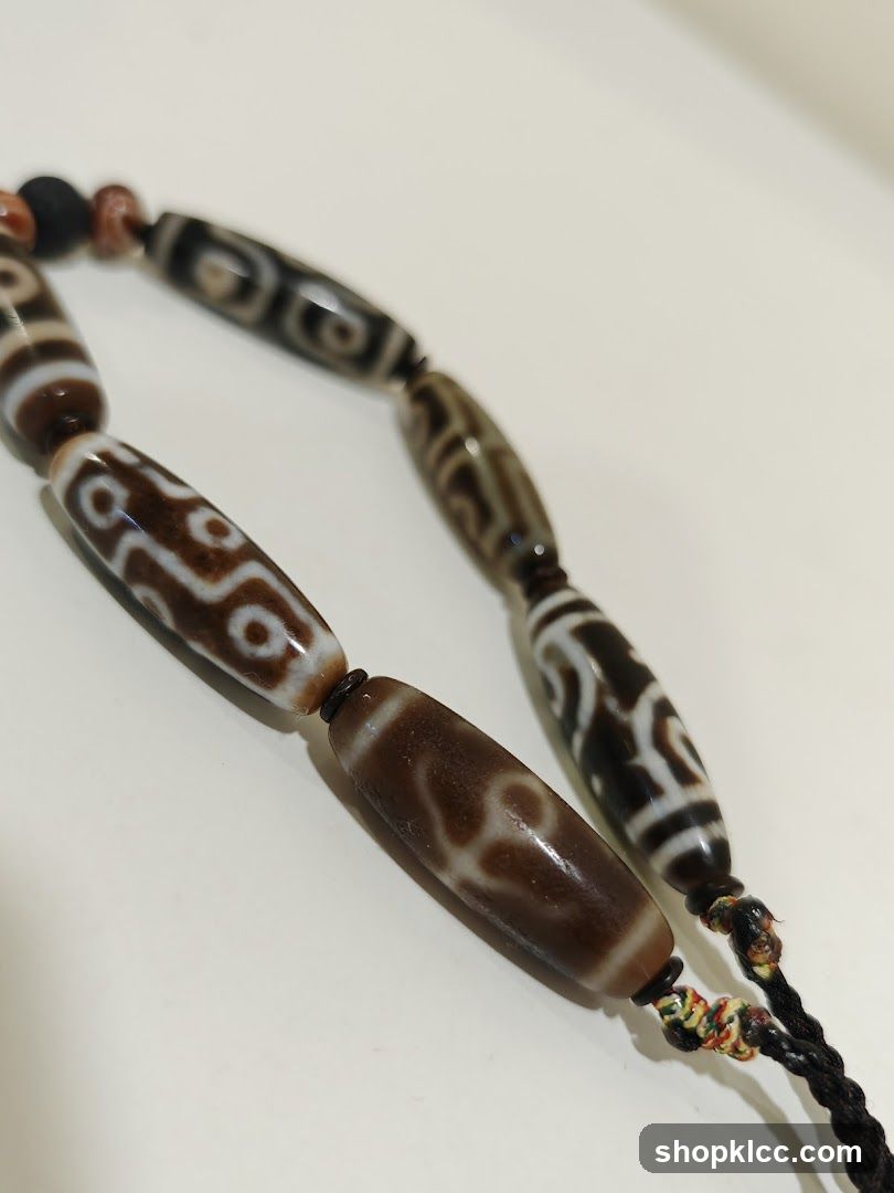 Tibetan Dzi Beads Bracelet
