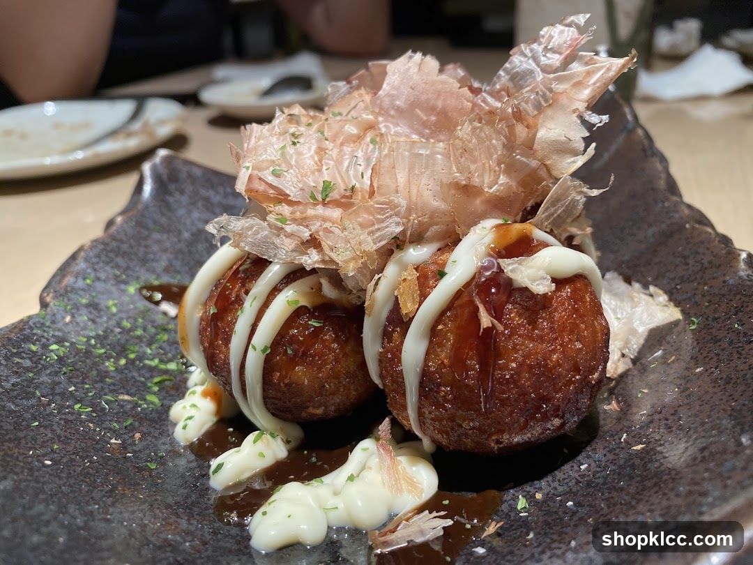 Takoyaki with Toppings