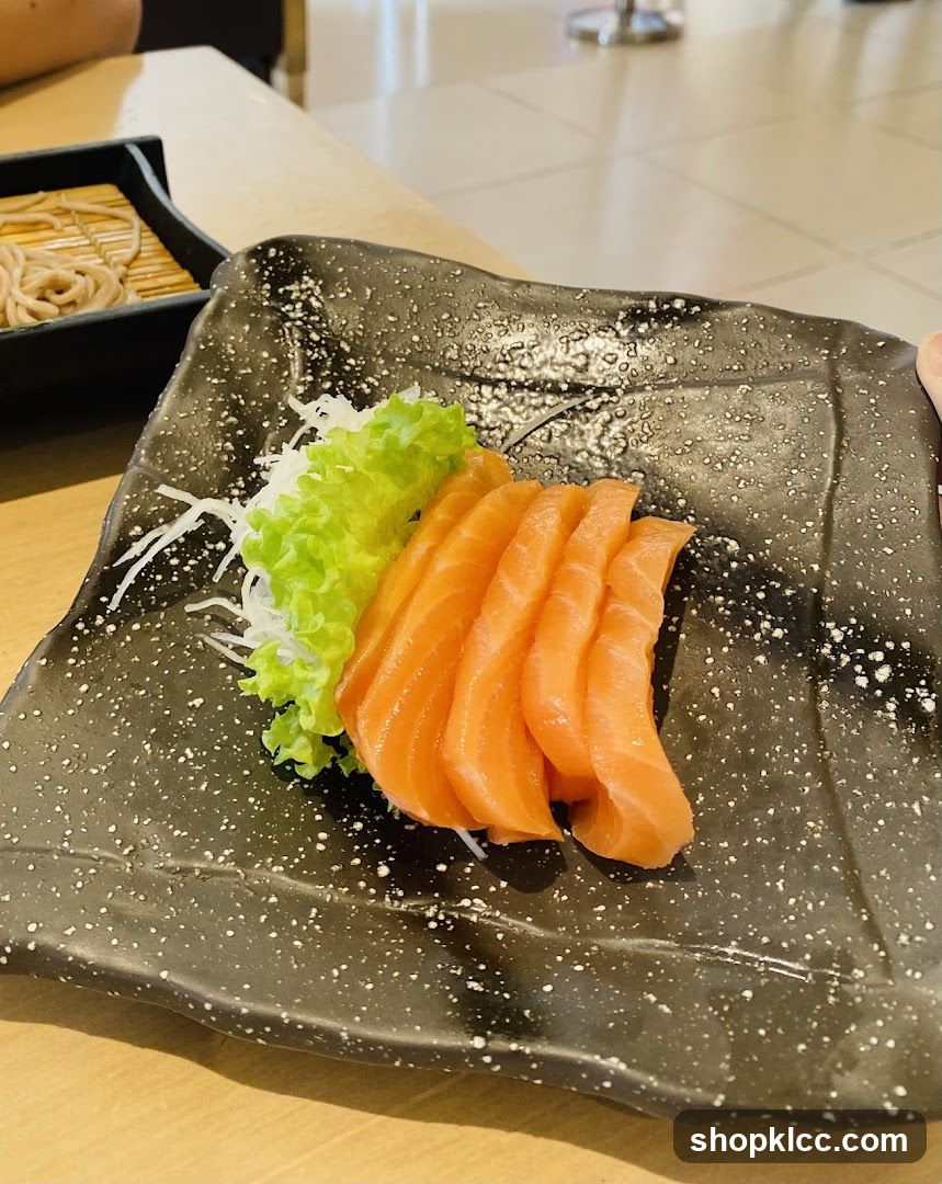 Salmon Sashimi