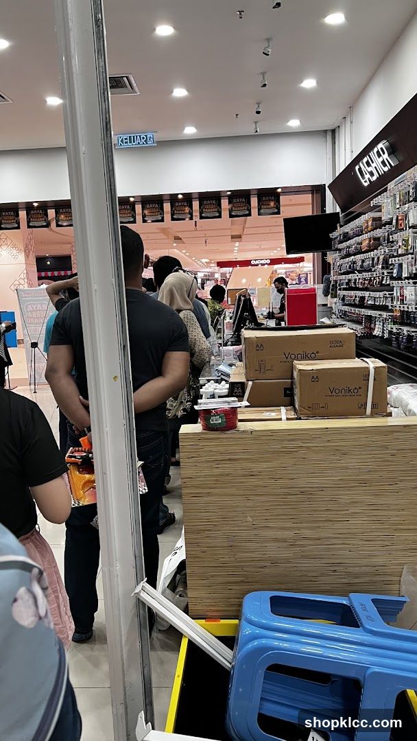 Checkout Line at a Store
