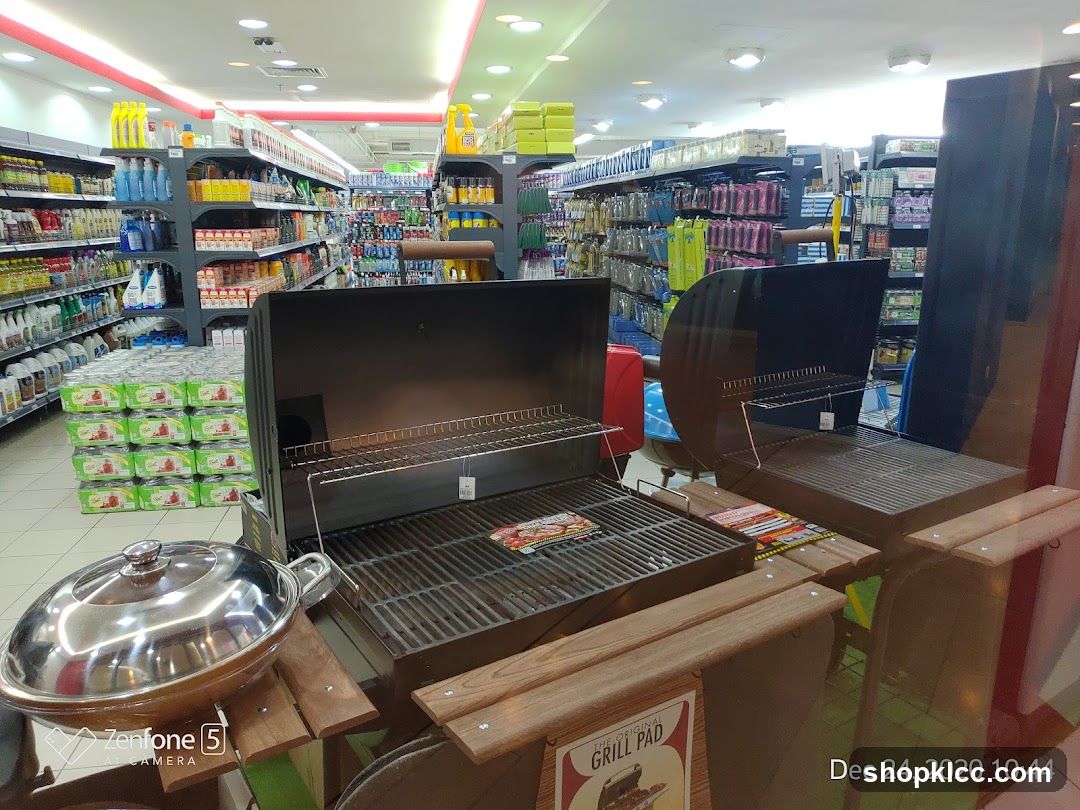 Grill Display in Store