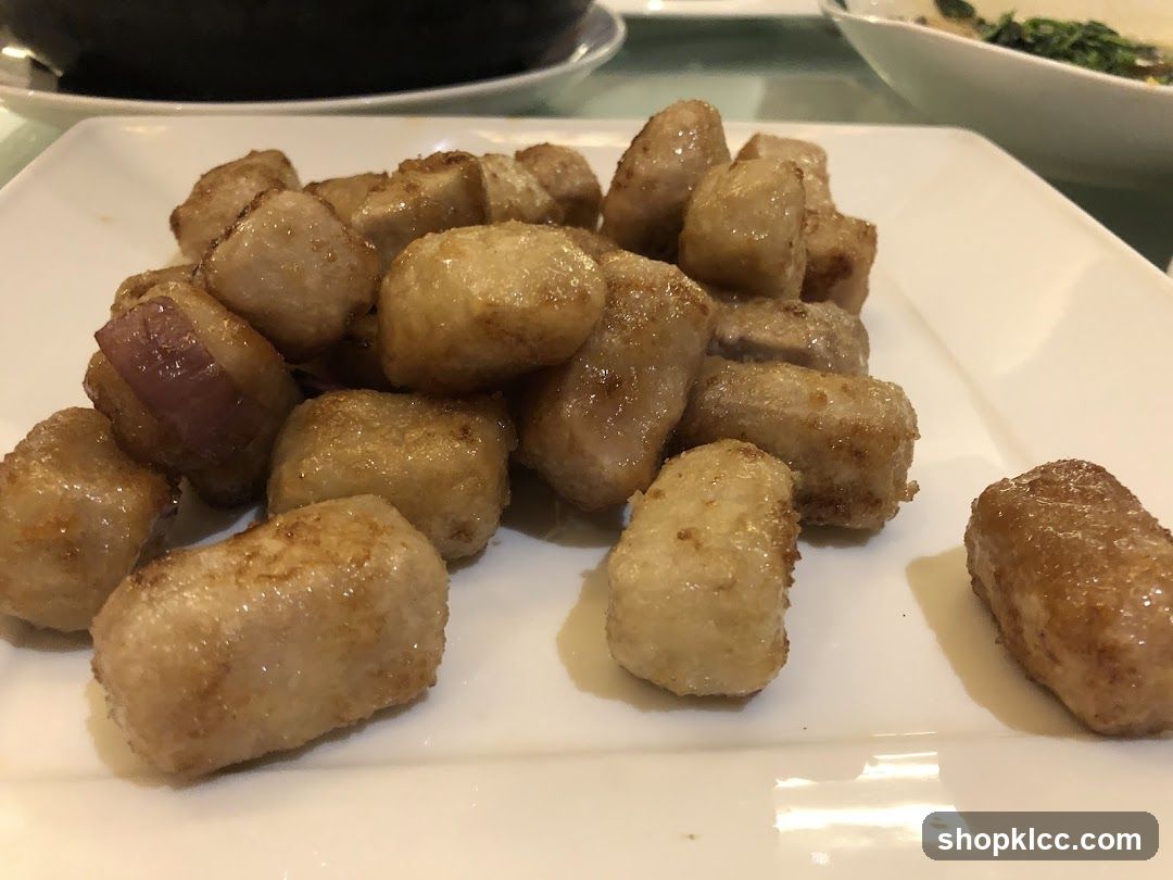 Fried Taro Bites