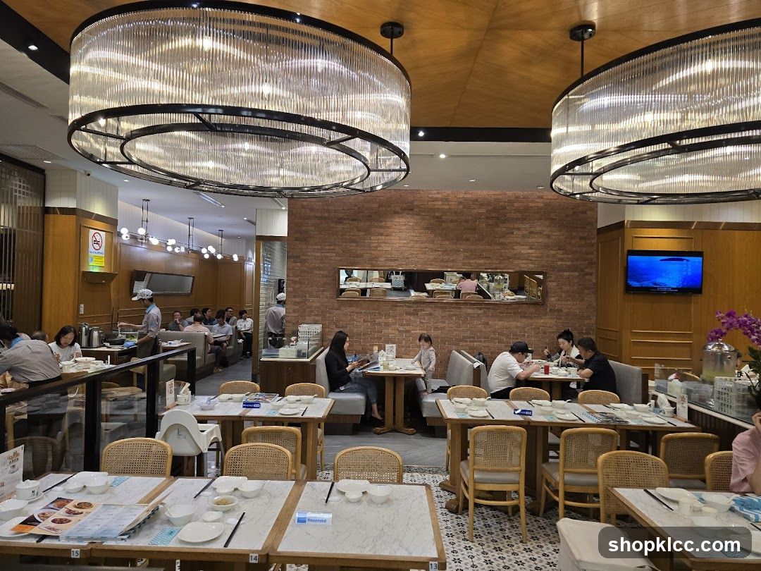 Restaurant Interior with Dining Tables