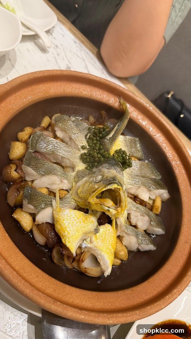 Steamed Fish Dish