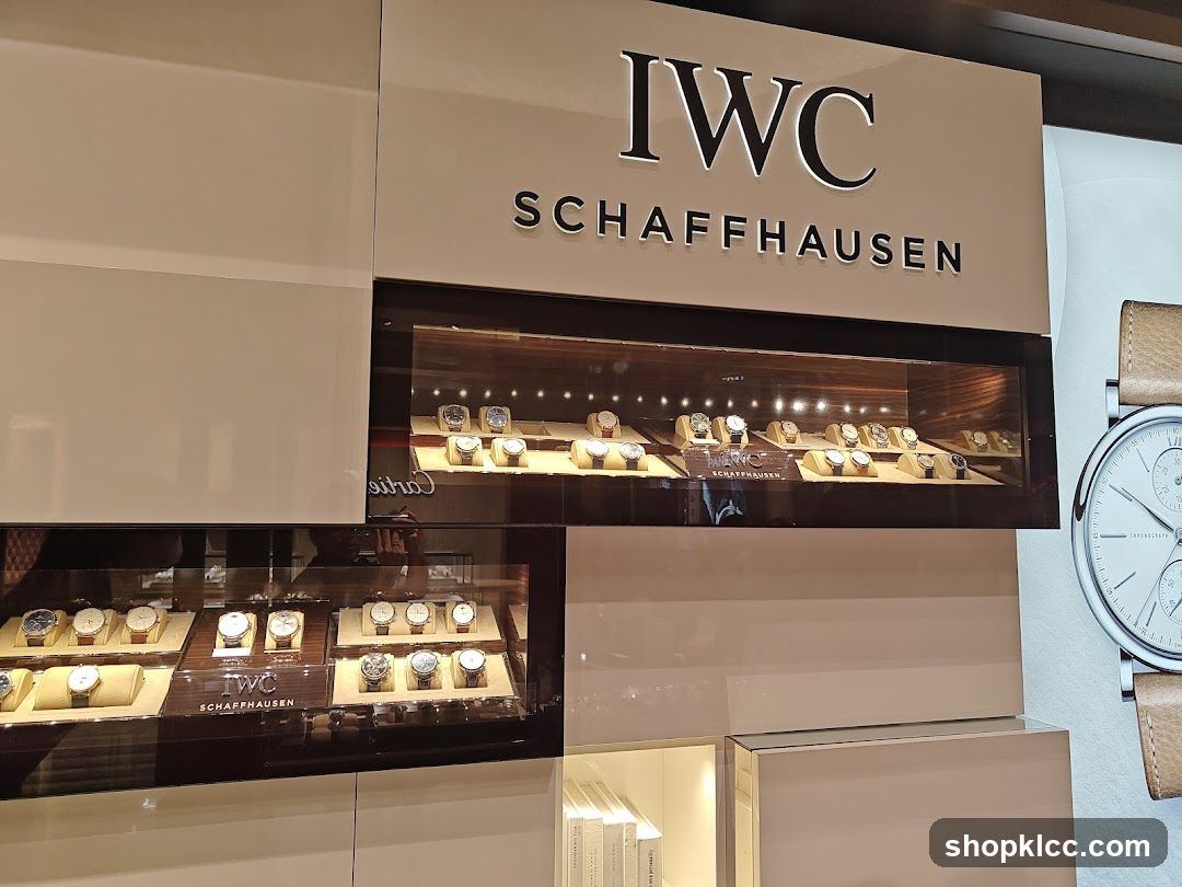 IWC Schaffhausen Watch Display