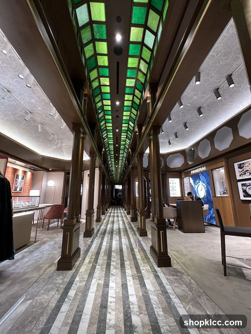 Luxury Watch Store Interior