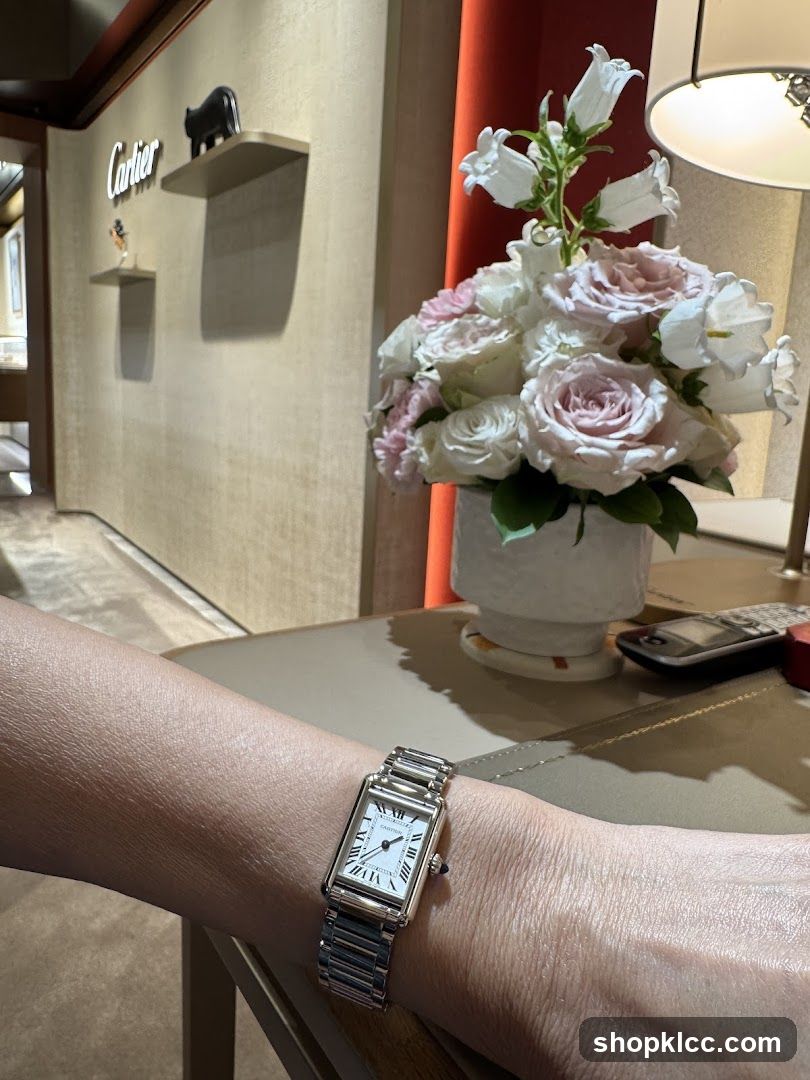 Cartier Watch Display