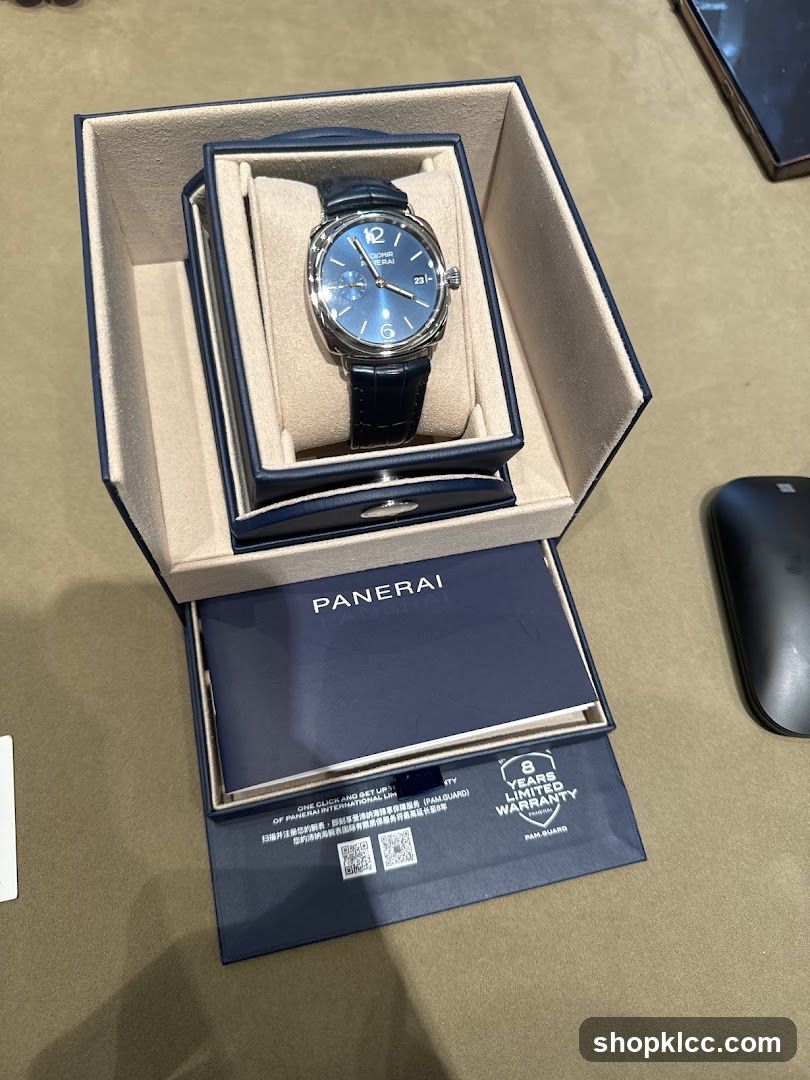 Panerai Watch in Box