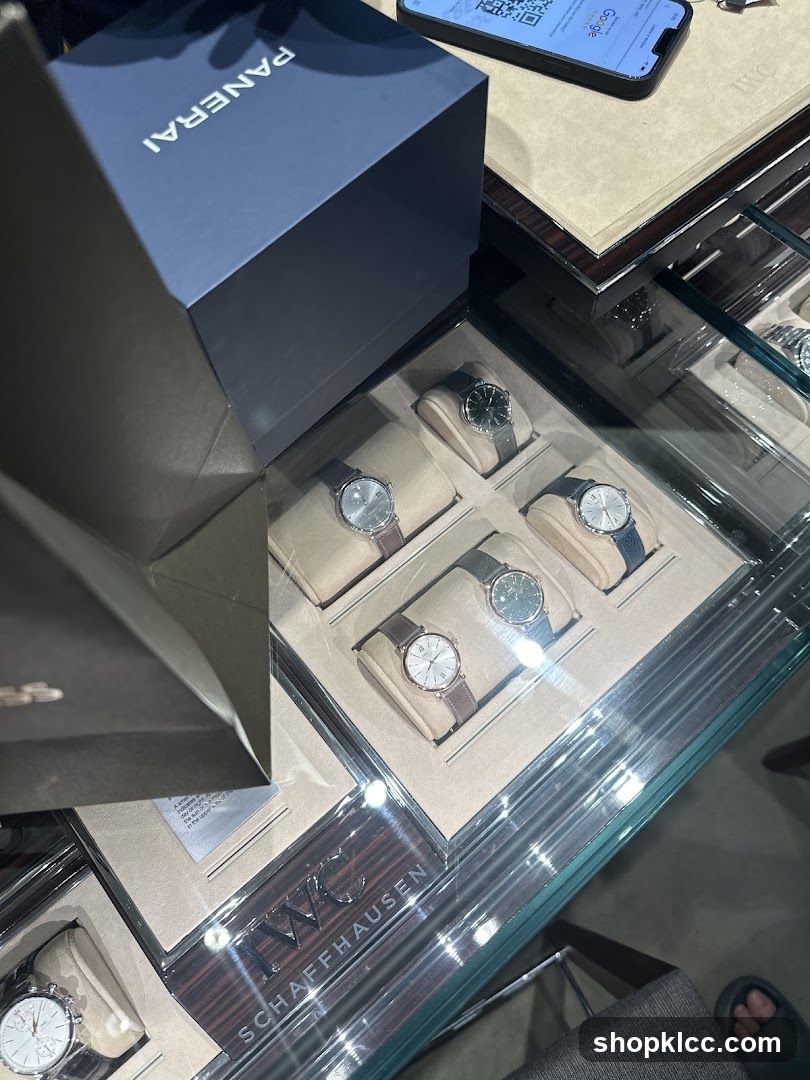 Luxury Watches Display