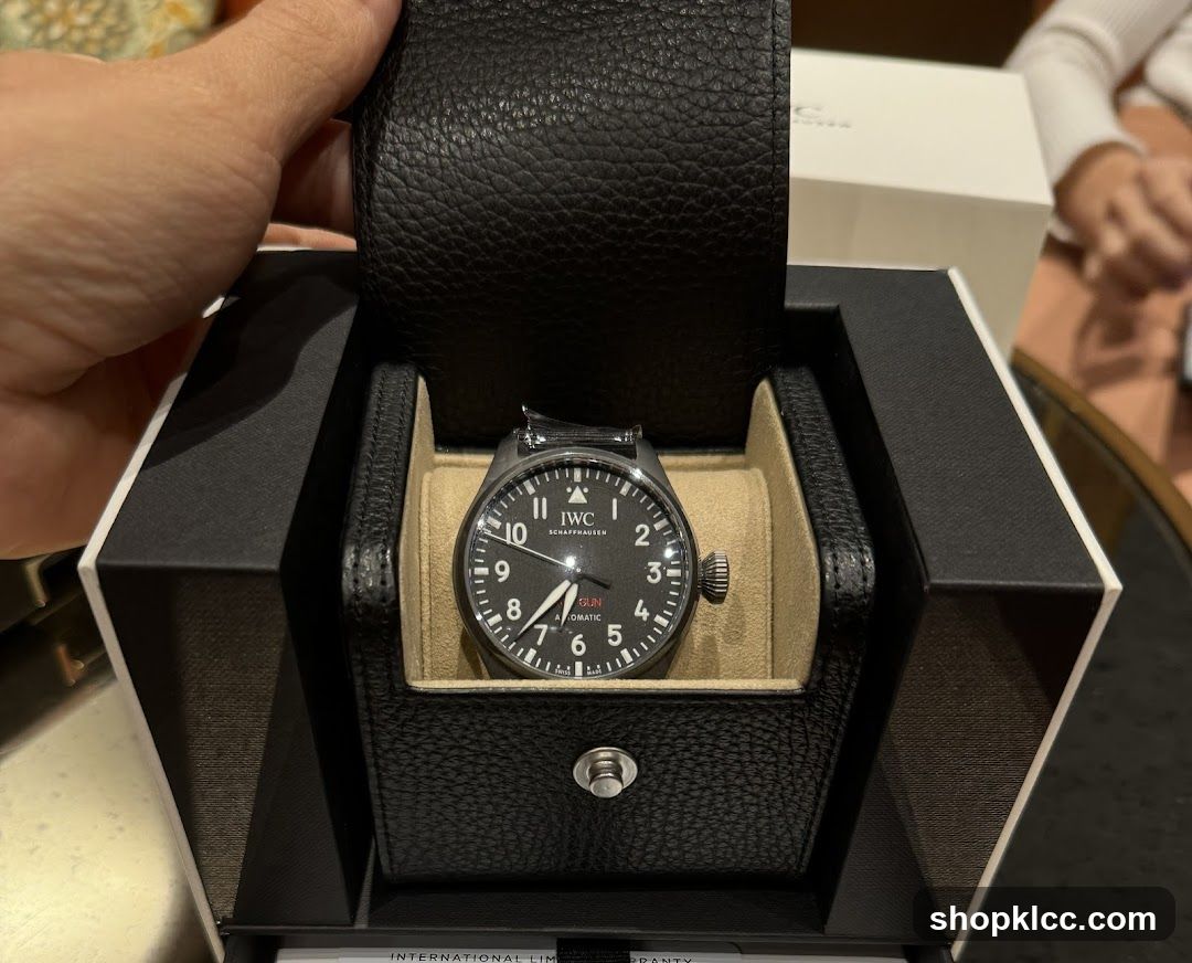 IWC Watch in Presentation Box