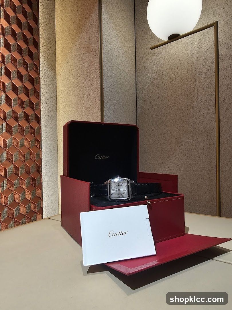 Cartier Watch Display
