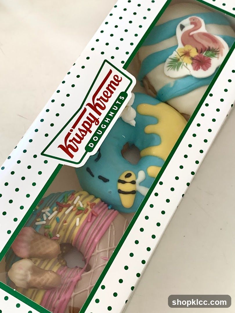 Krispy Kreme Doughnuts Box
