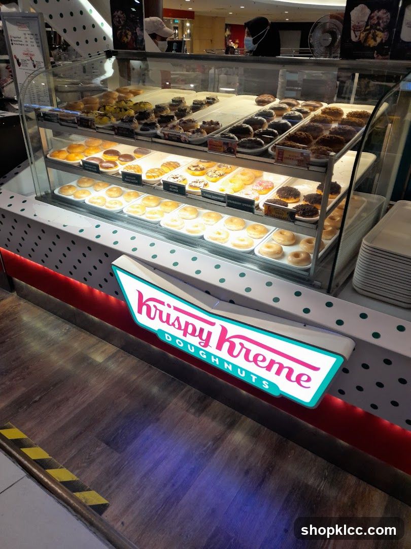 Krispy Kreme Doughnut Display