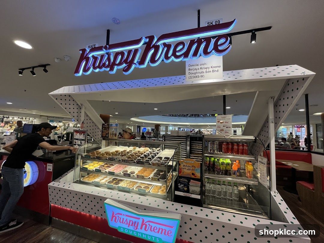 Krispy Kreme Doughnut Stand