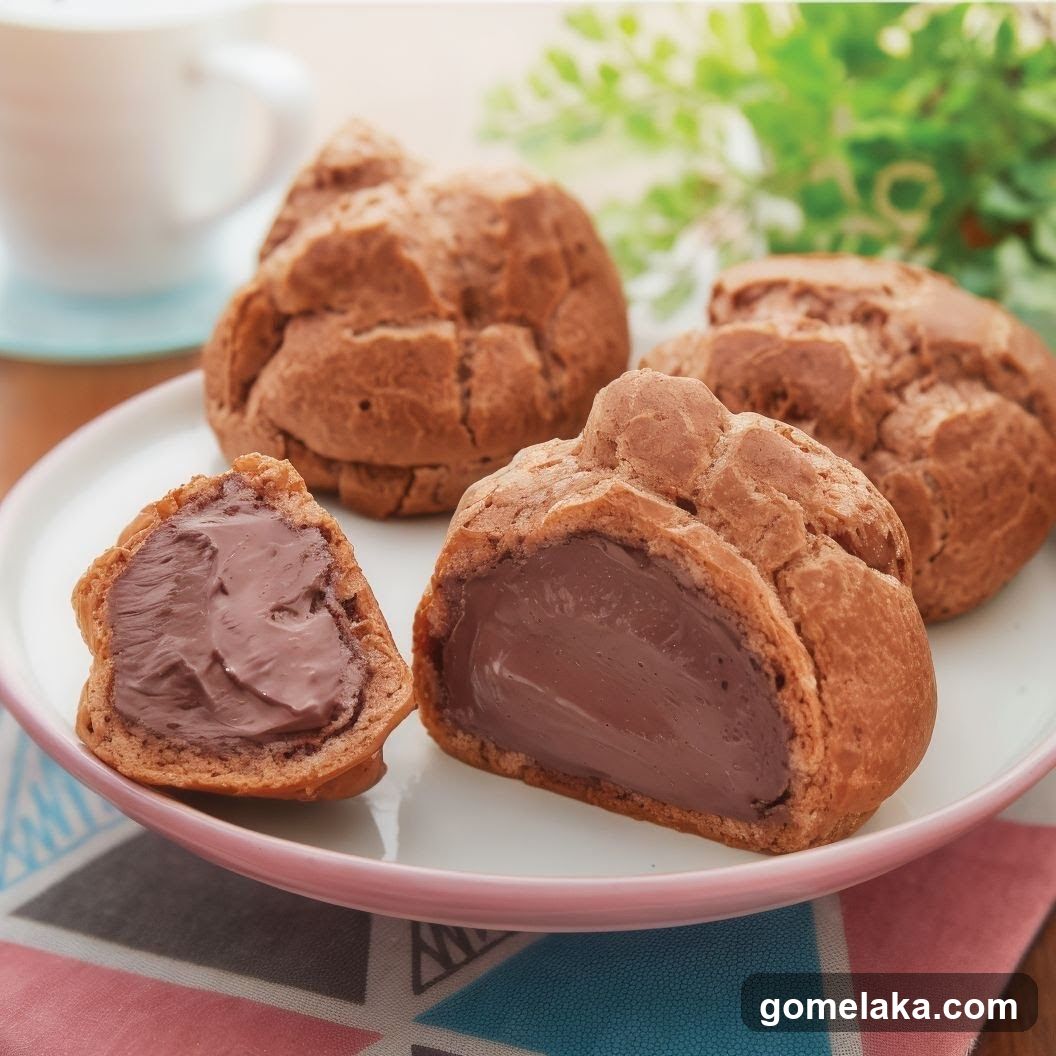 Chocolate-filled Pastries