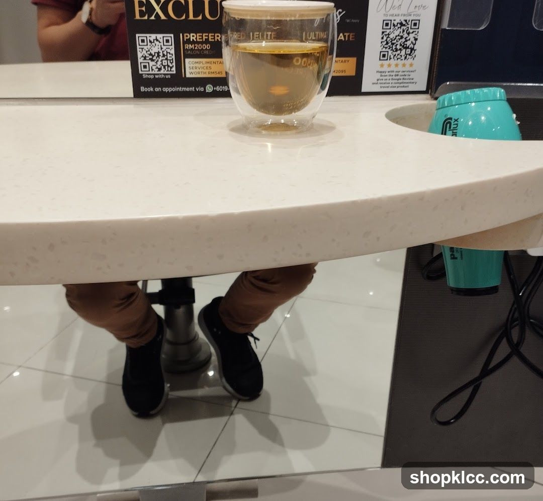Salon Waiting Area