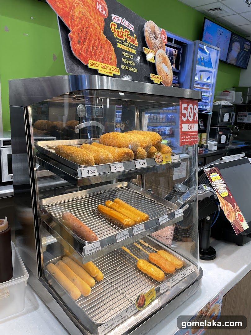 Fast-food display counter