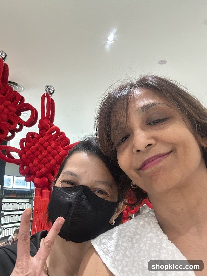 Two Women Posing for a Selfie