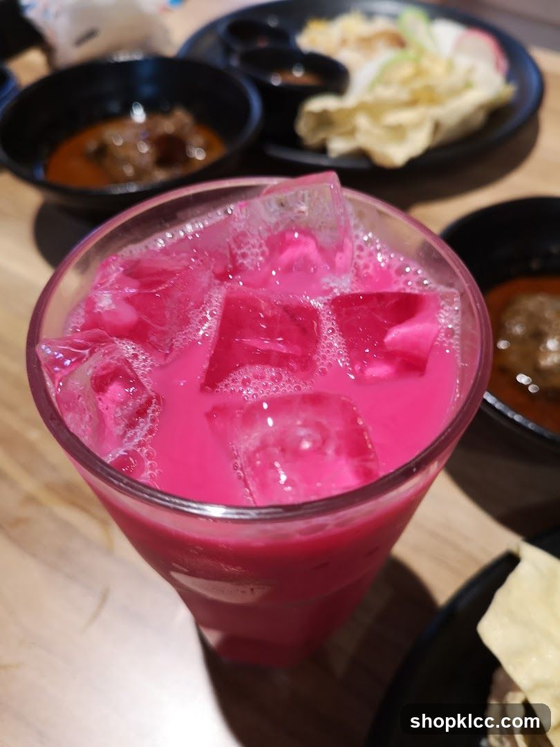 Pink Drink with Ice