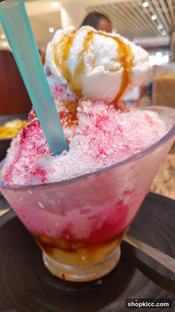 Shaved Ice Dessert