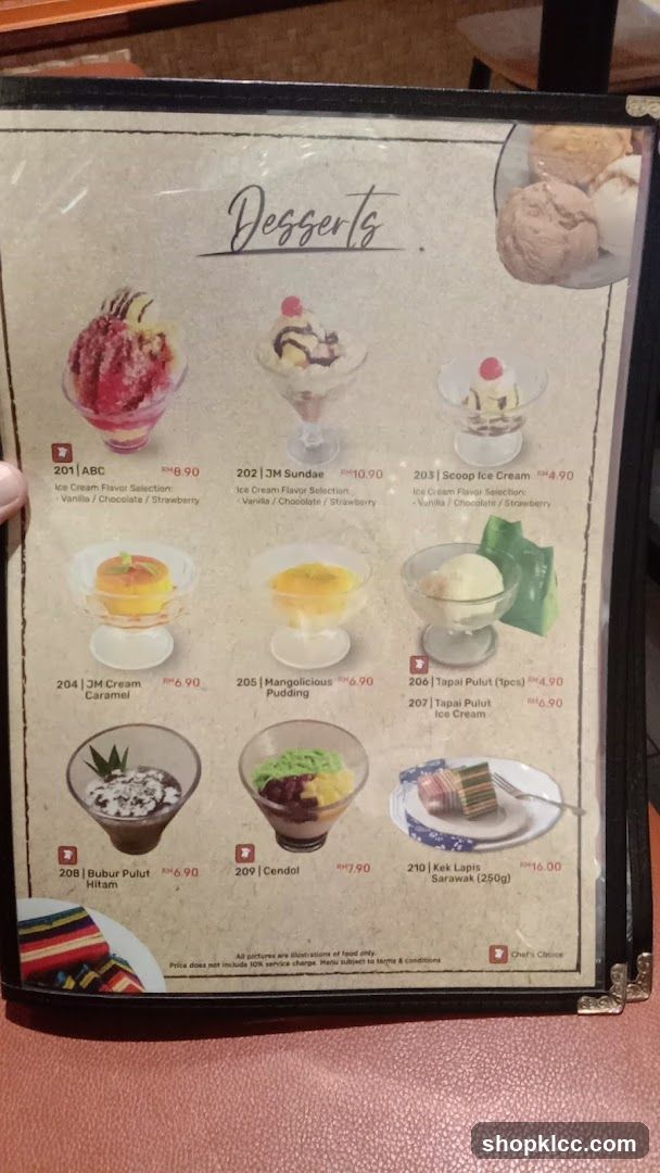 Desserts